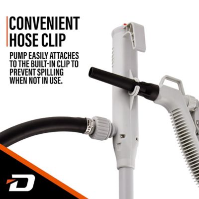 Image showing 5 th Deway Battery-Powered Stick Fuel Transfer Pump W/Trigger Nozzle, 3.2GPM Flow Rate & 51" Rubber Hose