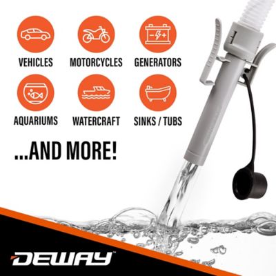 Image showing  Automatic Fuel Transfer Pump with Auto-Stop and Beep, 3.8 GPM & USB-C or AA Battery Powered