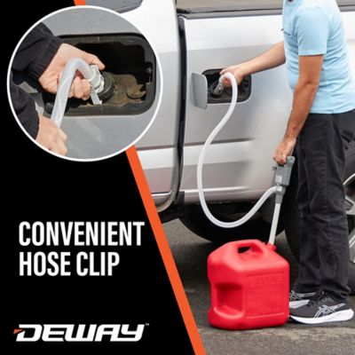 Image showing  Automatic Fuel Transfer Pump with Auto-Stop and Beep, 3.8 GPM & USB-C or AA Battery Powered