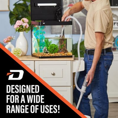 Image showing 8 th Deway Automatic Small 15 in. Fuel Transfer Pump, Fits All Size Cans, D Battery Powered, 2.4 Gal/Minute