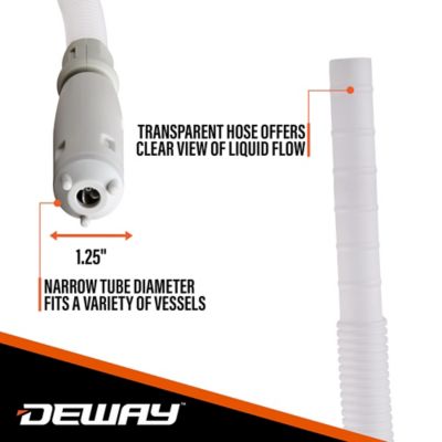 Image showing  Ultra Fast Can Fuel Transfer Pump, USB or Battery Powered with 51 in. Hose & 3 Adapters