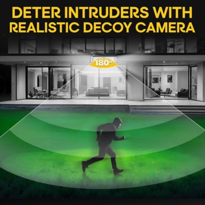 Image showing 6 th Bell & Howell Bionic Wall Light XL Pro 1000 Lumens Solar Powered Integrated LED Motion Activated Wall Light