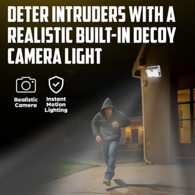 Image showing  Bionic Wall Light Pro 500 Lumens White Solar Powered Integrated LED Motion Activated Wall Light