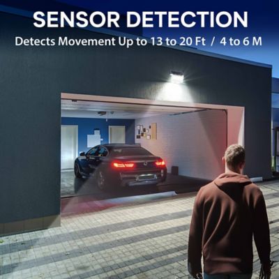 Image showing  Bionic Spotlight Flex 800 Lm Solar Powered Integrated LED Motion Activated Flat Spot Light