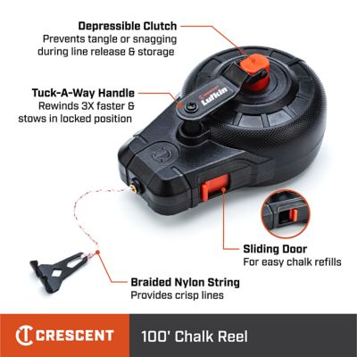 Image showing  LUFKIN 100 ft. Chalk and Reel with Blue Chalk