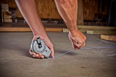 Image showing 5 th Crescent LUFKIN 100 ft. Aluminum Chalk and Reel with Blue Chalk