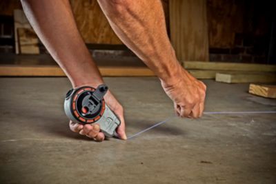 Image showing 8 th Crescent LUFKIN 100 ft. Professional Aluminum Chalk and Reel with Blue Chalk