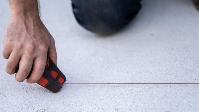 Image showing 7 th Crescent LUFKIN 100 ft. Contractor Chalk and Reel with Red Chalk