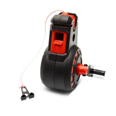 Image showing  LUFKIN 50 ft. Compact Chalk and Reel with Hardmark Blue Chalk - 1.5 oz