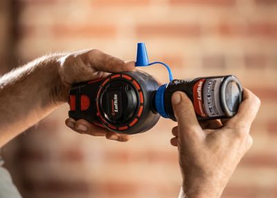 Image showing 6 th Crescent LUFKIN 100 ft. Contractor Chalk and Reel with HardMark Blue Chalk