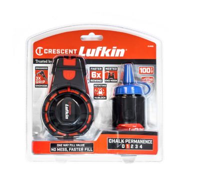 Image showing 8 th Crescent LUFKIN 100 ft. Contractor Chalk and Reel with Blue Chalk