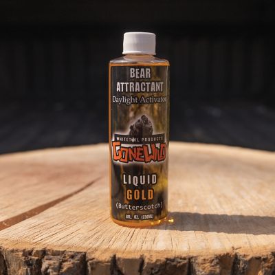 Image showing 2 th Whitetail Products Gone Wild Liquid Gold, Concentrated Butterscotch Caramel Bear Attractant