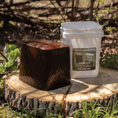 Image showing 2 th Whitetail Products Gone Wild Apple Flavor Bucket Block Deer Mineral Supplement