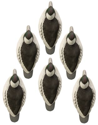 Higdon Outdoors Standard Bufflehead, Foam Filled, Drakes (6pk)