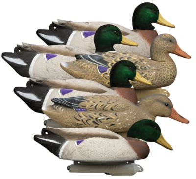 Higdon Outdoors Battleship Mallard, Foam Filled, Flocked Heads (6pk)