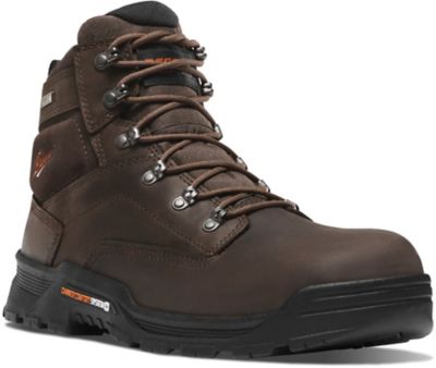 Image showing 0 th Danner Men's Crafter 2.0 6 in. Brown Non-Metallic Toe Work Boots
