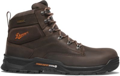 Image showing 4 th Danner Men's Crafter 2.0 6 in. Brown Non-Metallic Toe Work Boots
