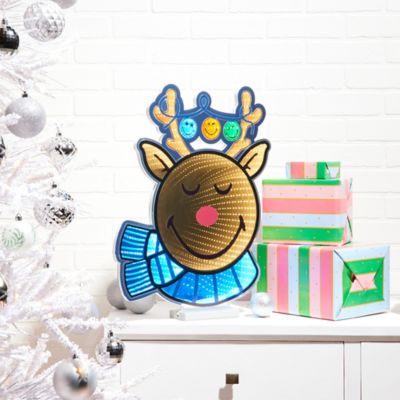 Image showing  SmileyWorld Holiday Reindeer Ekkolight 21 in. H