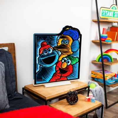 Image showing  Sesame Street Holiday Friends Ekkolight 25 in. H