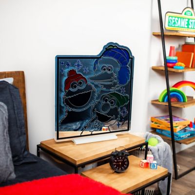 Image showing  Sesame Street Holiday Friends Ekkolight 25 in. H