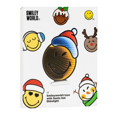 Image showing  SmileyWorld Holiday Santa Ekkolight 16 in. H