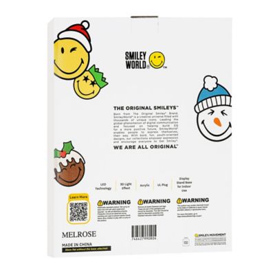 Image showing  SmileyWorld Holiday Santa Ekkolight 16 in. H