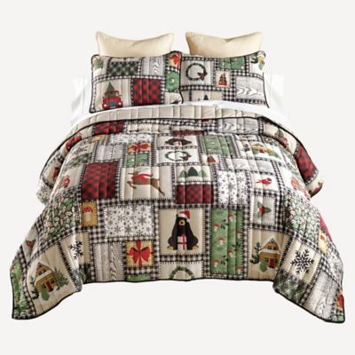 Your Lifestyle by Donna Sharp Winter Cottage Holiday Quilt Set