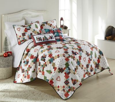 Image showing  Holiday Love Quilt Set