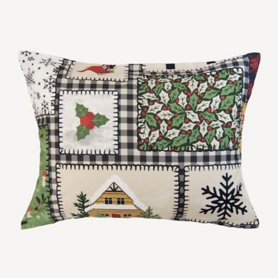 Image showing  Winter Cottage Holiday Comforter Set