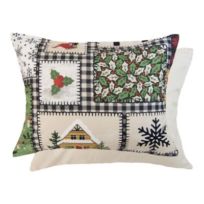 Image showing  Winter Cottage Holiday Comforter Set