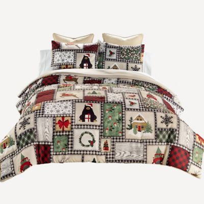 Your Lifestyle by Donna Sharp Winter Cottage Holiday Comforter Set
