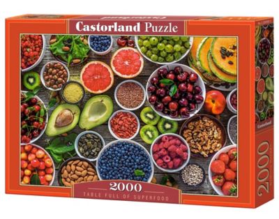 Castorland Table Full of Superfood 2000 pc. Jigsaw Puzzle