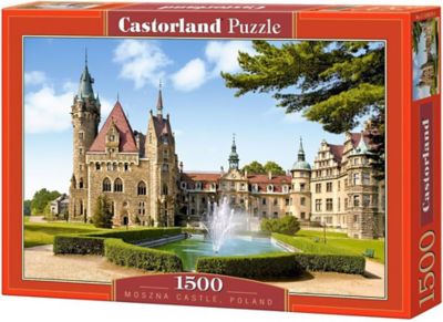 Castorland Moszna Castle, Poland 1500 pc. Jigsaw Puzzle