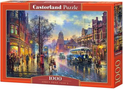 Castorland Abbey Road 1930's 1000 pc. Jigsaw Puzzle