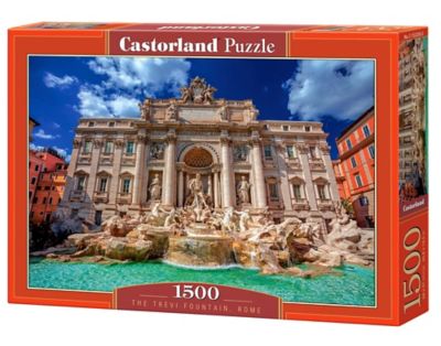 Castorland The Trevi Fountain, Rome 1500 pc. Jigsaw Puzzle