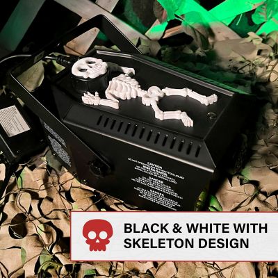 Image showing 6 th Haunted Hill Farm Fog & Smoke Machine with Wireless Remote