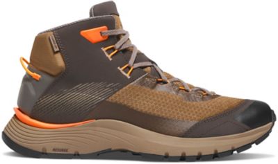 Image showing  Trail Junction Mid 4 in. Malt Brown/Poppy Orange