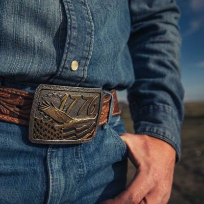 Image showing  Independent Since 1776 Buckle