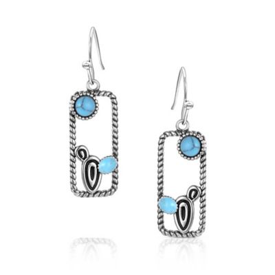 Image showing  Desert Mirage Turquoise Earrings