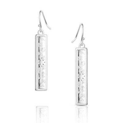 Image showing  Golden Horizon Bar Earrings