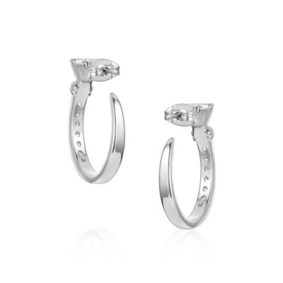 Image showing  Horseshoe Nail Hoop Earrings