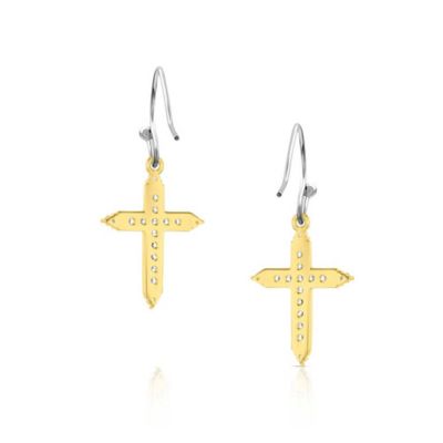 Image showing  Dorado Cross Earrings
