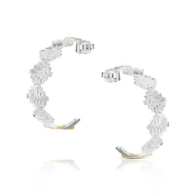 Image showing  Painted Sky Hoop Earrings