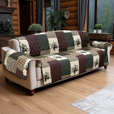 Your Lifestyle by Donna Sharp Pine Panels Sofa Furniture Cover