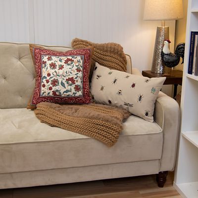 Image showing  Appalachia Plaid Pieced Cotton Pillow Set