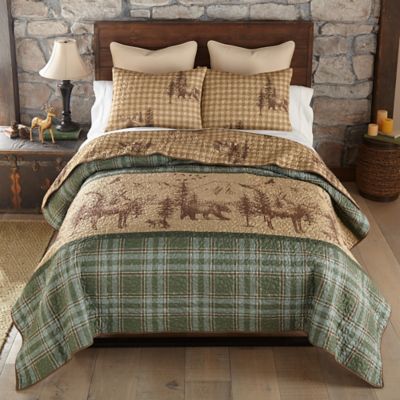 Image showing 5 th Your Lifestyle by Donna Sharp Spruce Trail Quilt Set
