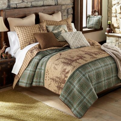 Image showing 7 th Your Lifestyle by Donna Sharp Spruce Trail Quilt Set
