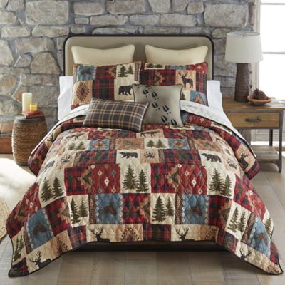 Image showing 7 th Your Lifestyle by Donna Sharp Woodland Patch Quilt Set