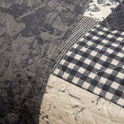 Image showing  Augusta Pieced Cotton Quilt Set