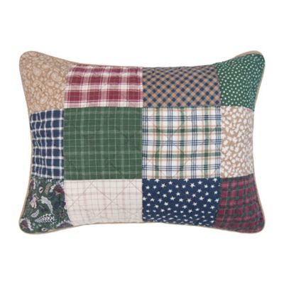 Image showing  Rustic Paisley Pieced Cotton Quilt Set